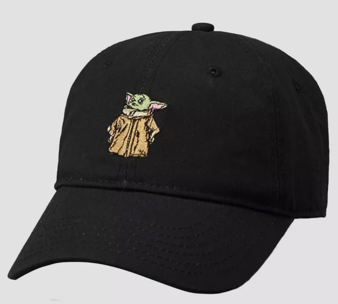 The hat in black