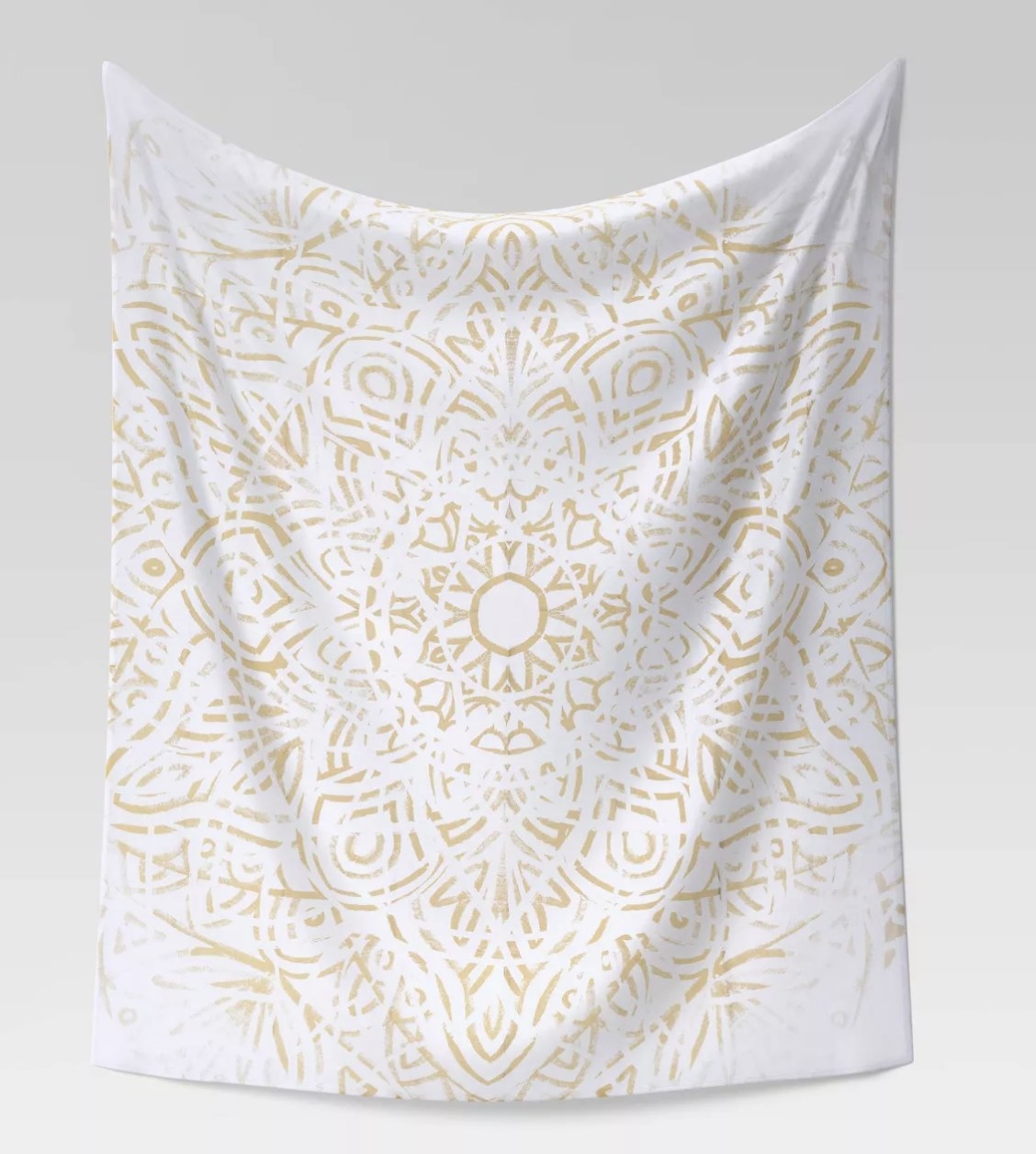 The white and gold tapestry