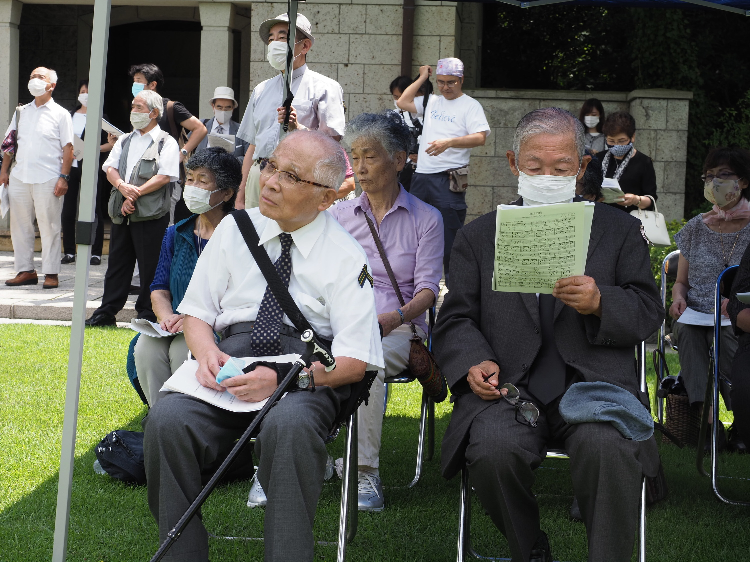 横浜の知られざる墓地で続く和解の礼拝 受け継がれ続ける元陸軍通訳の志