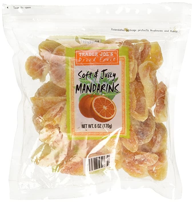 Bag of Trader Joe&#x27;s Dried Mandarins