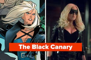 The Black Canary in DC Comic books and played by Caity Lotz in Arrow