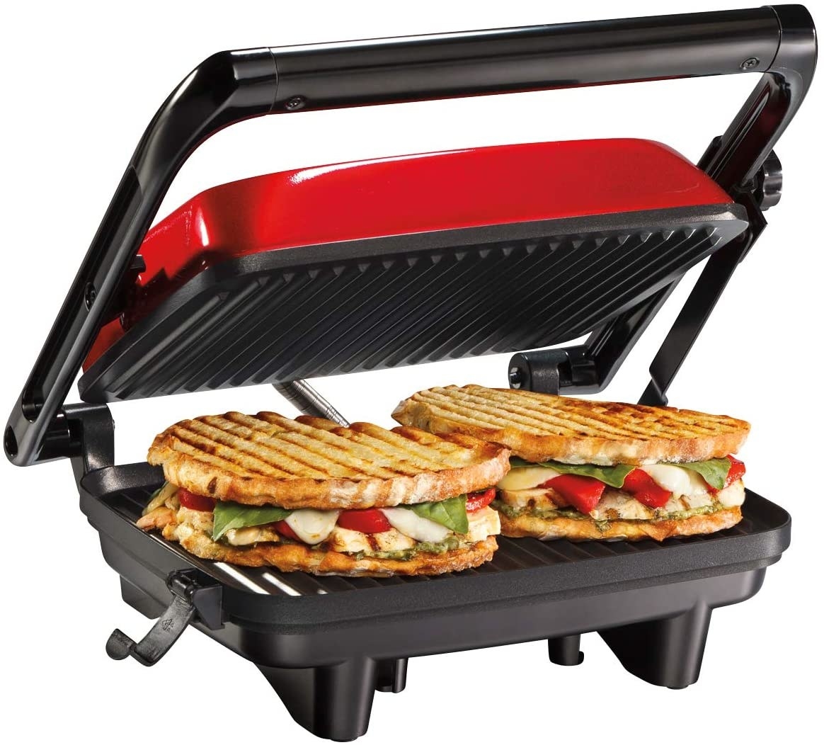 Press Grill With Two Panini&#x27;s On It