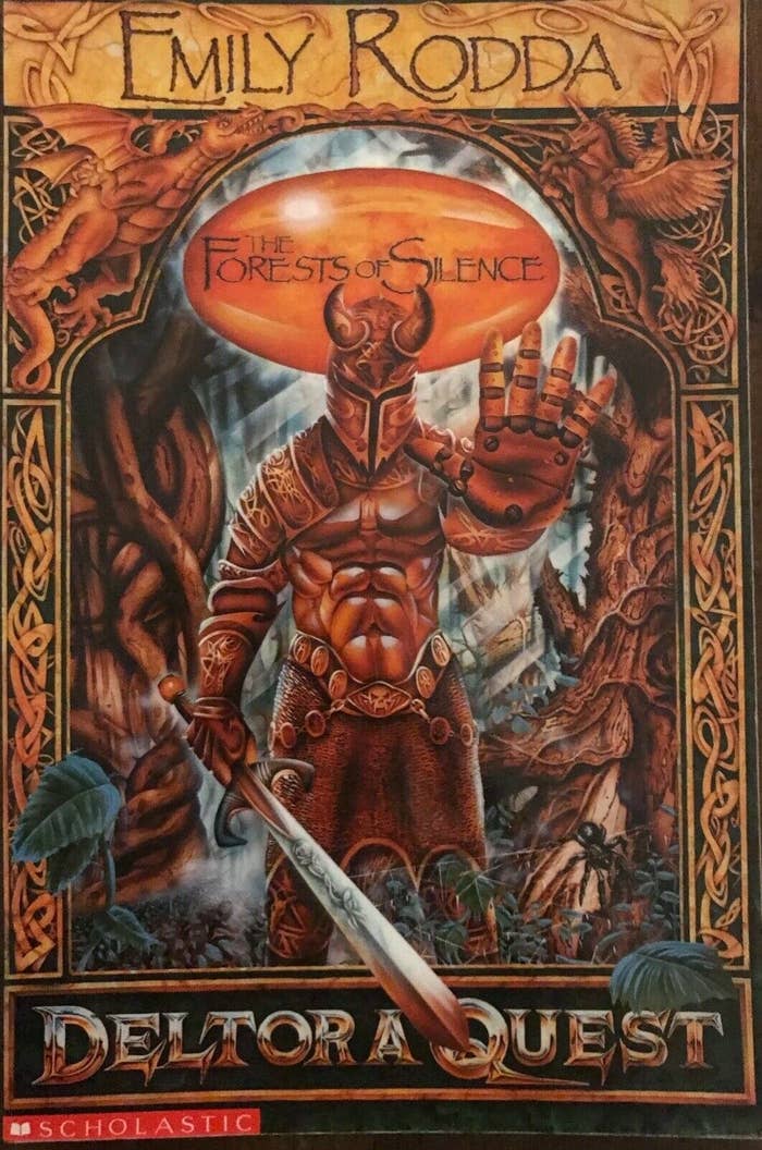 Book cover of the first Deltora Quest book.