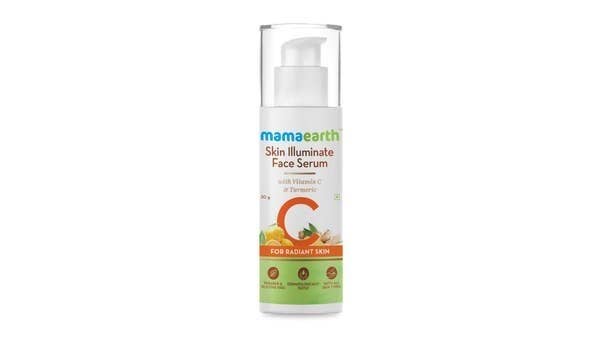 mamaearth vitamin c face serum with turmeric