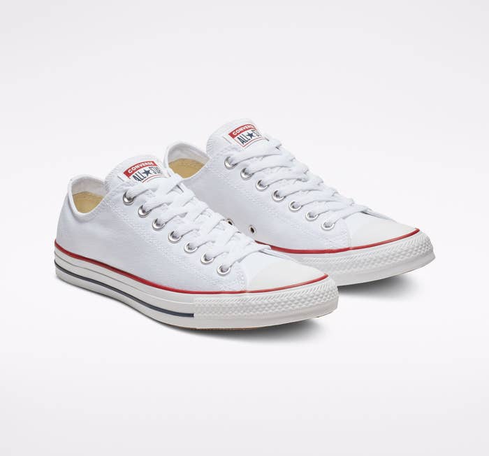 A classic pair of Converse low top sneakers