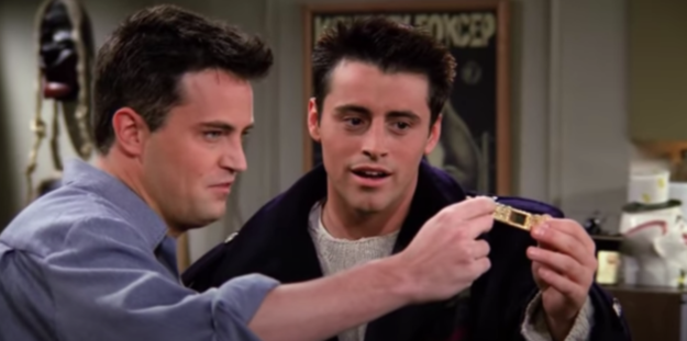 Friends: Chandler Hates Joey's Gift (Season 2 Clip) | TBS - YouTube