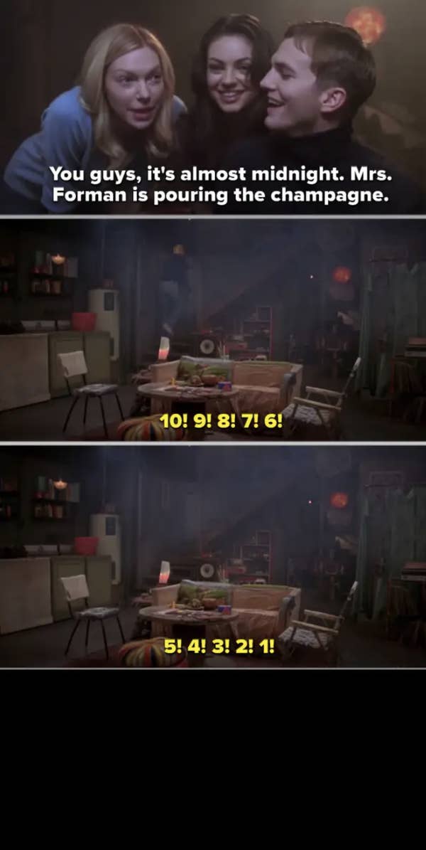 6. One second before the first day of 1980, the screen went black on That '70s Show. This made perfect sense since the show was only about the '70s.