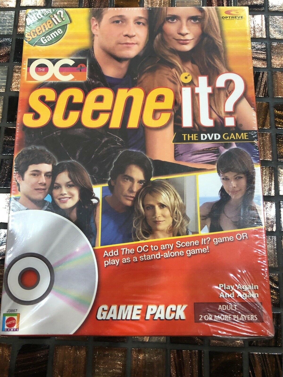 A &quot;The OC&quot; Scene It? DVD game box sealed featuring photos of the cast on it.