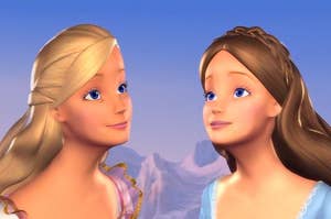 Annalise and Erika from Barbie Princess and the Pauper 