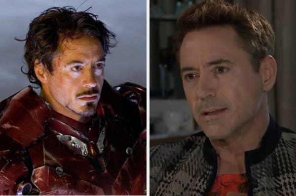 Robert Downy Jr as Tony Stark