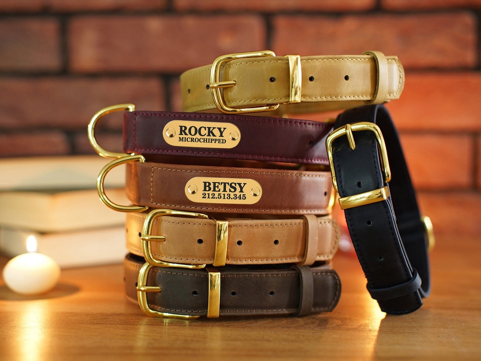 Best dog discount collars on etsy