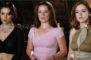 The Halliwell sisters from Charmed