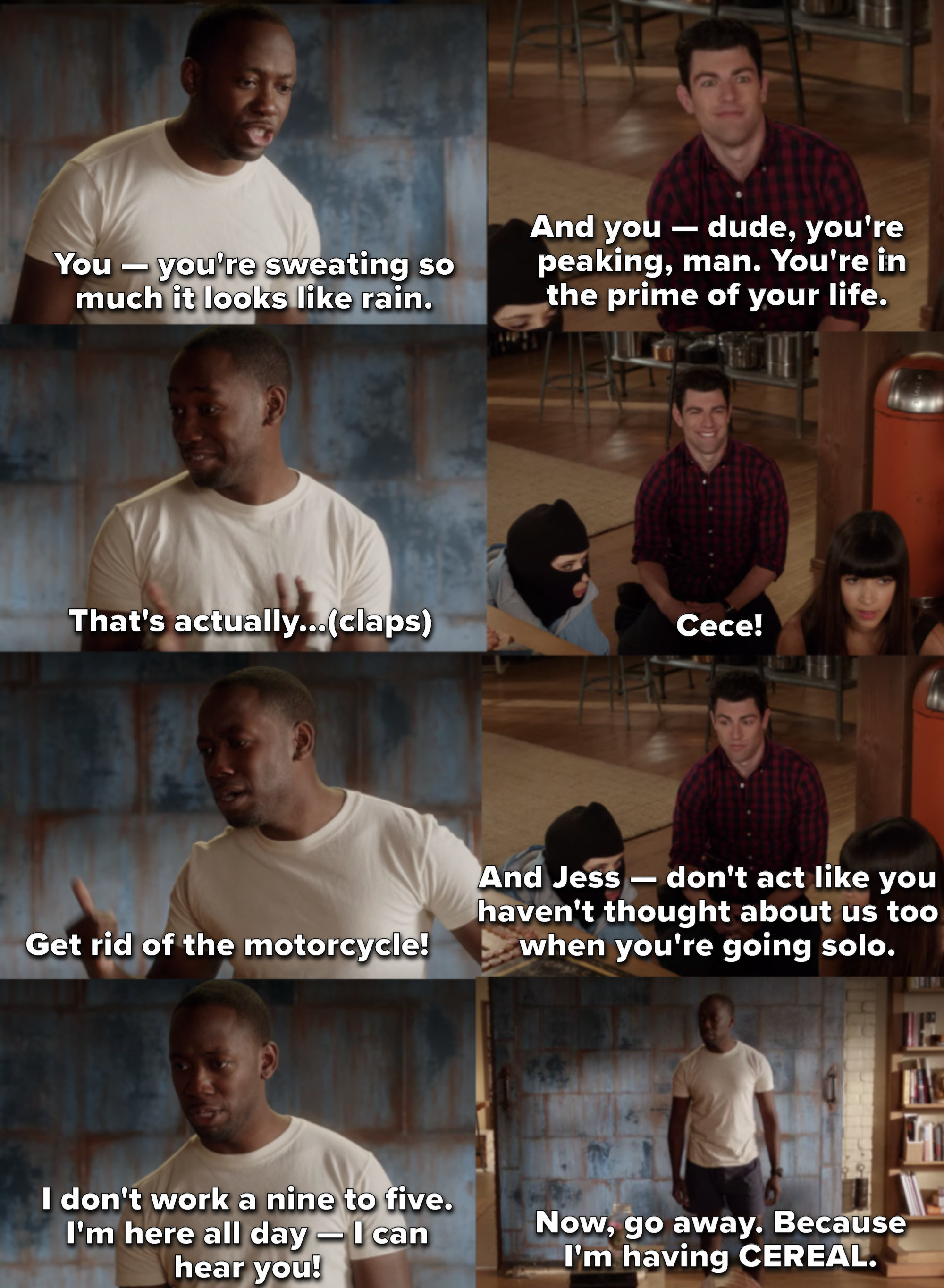 new girl winston quotes