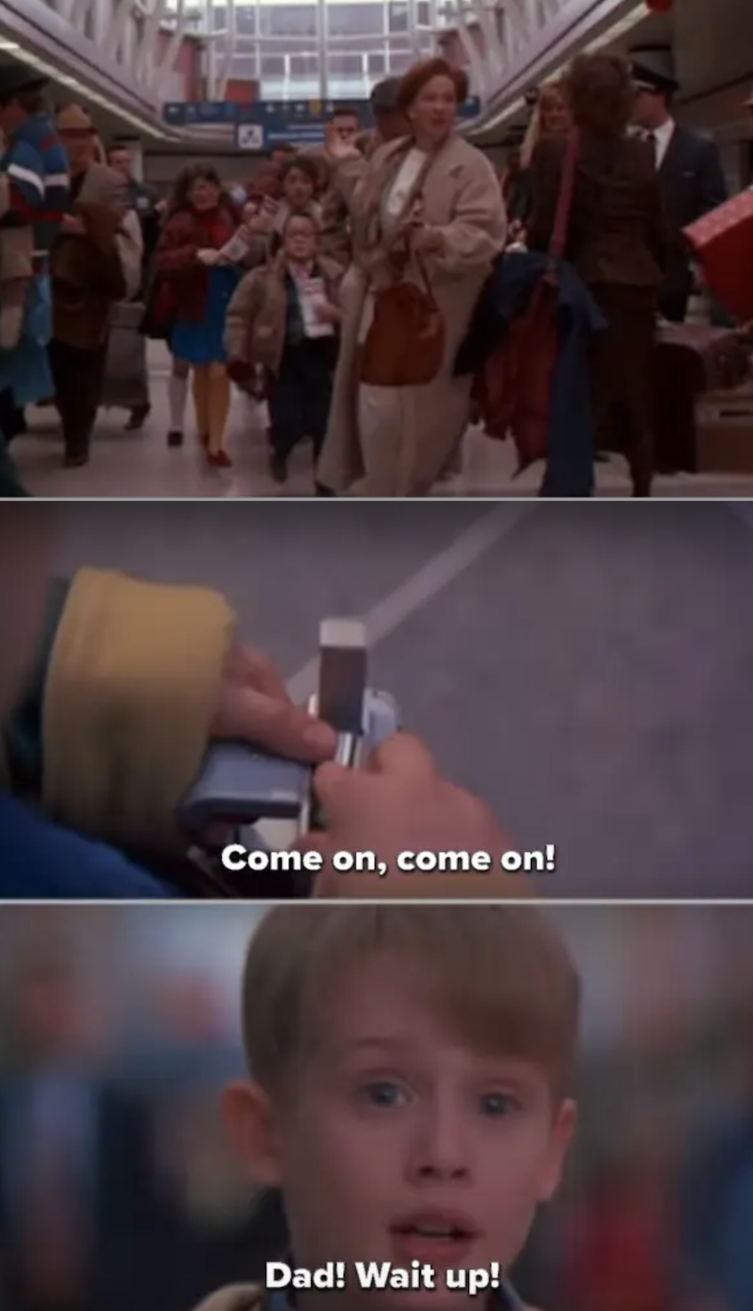 Kevin getting lost in the airport in &quot;Home Alone 2&quot;