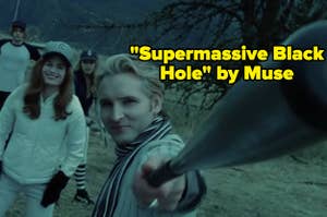 Carlisle and the Cullens playing baseball in "Twilight." 