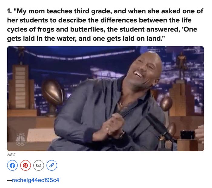 19 Really, Really Funny Things Students Have Said In Class