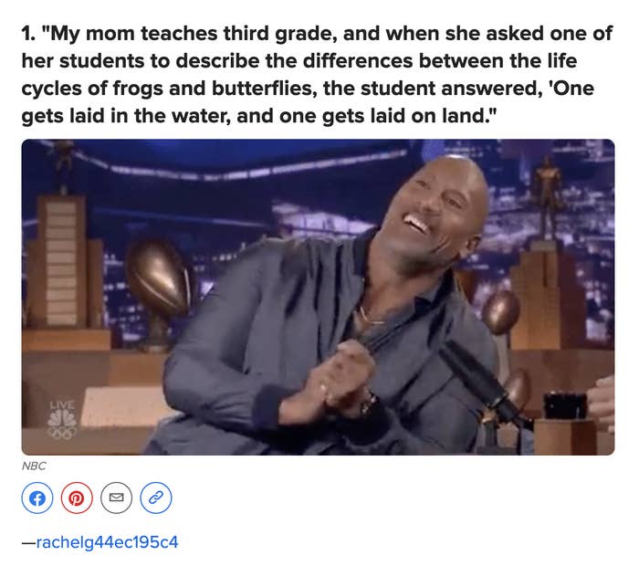 19 Really, Really Funny Things Students Have Said In Class 19 Really, Really Funny Things Students Have Said In Class