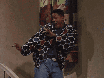 Gif of Will Smith dancing in The Fresh Prince of Bel-Air