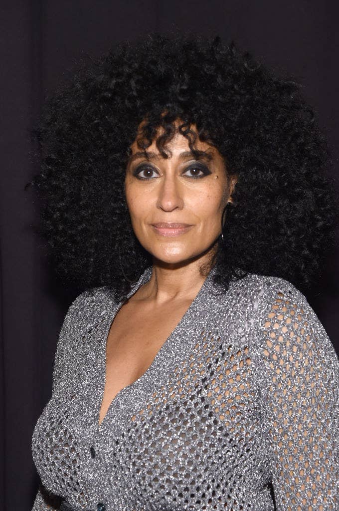 Tracee Ellis Ross poses at a Hollywood event 