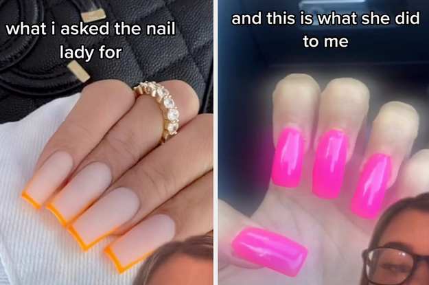 People Are Sharing The Nails They Asked For Vs. The Nails They Got, And It's Sad But Funny
