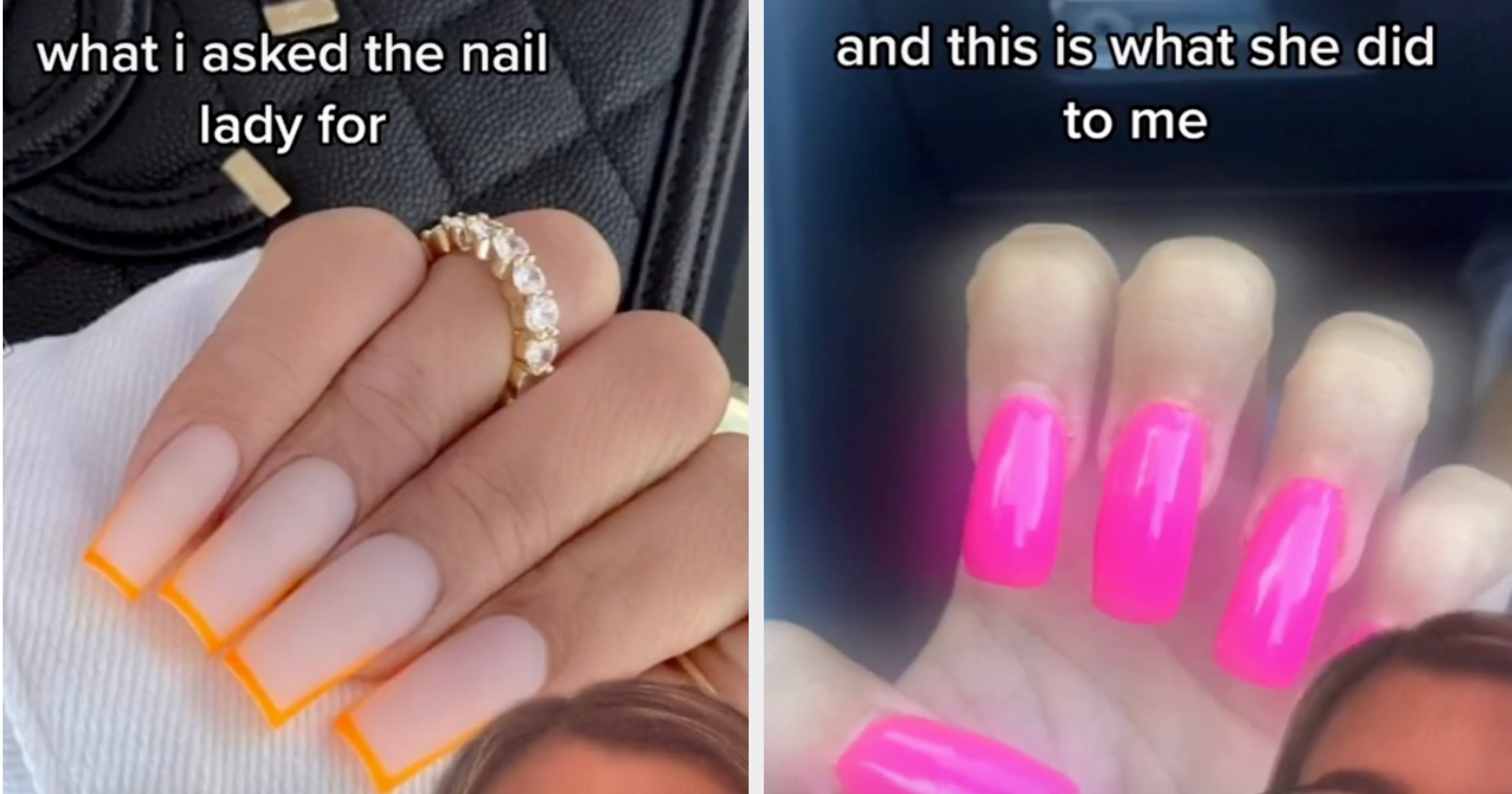 The Nails People Asked For Vs What They Got