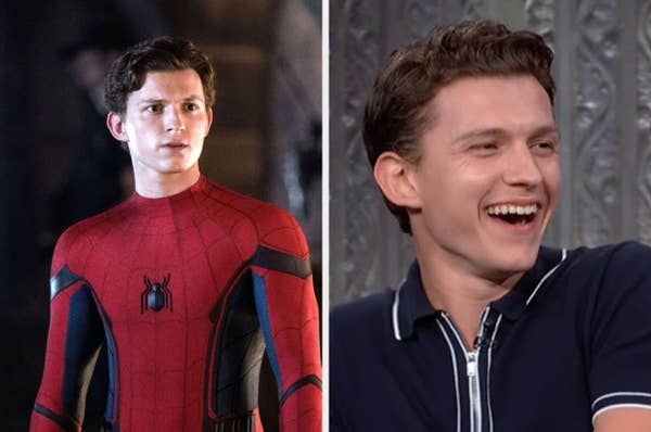 Tom Holland as Peter Parker