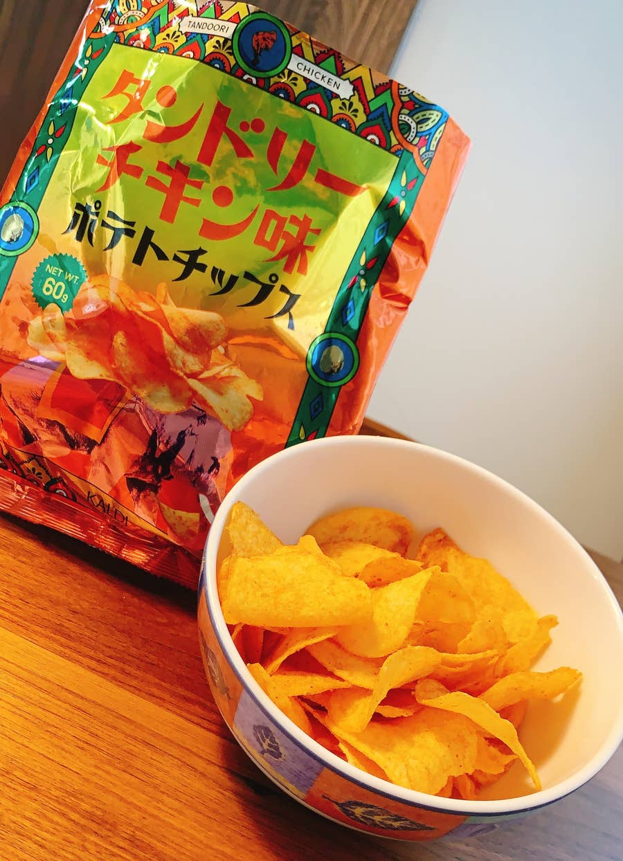 カルディの タンドリーチキン味ポテチ がとんでもないヤツだった これはもう手が止まらん カルディの タンドリーチキン味ポテチ がとんでもないヤツだった これはもう手が止まらん