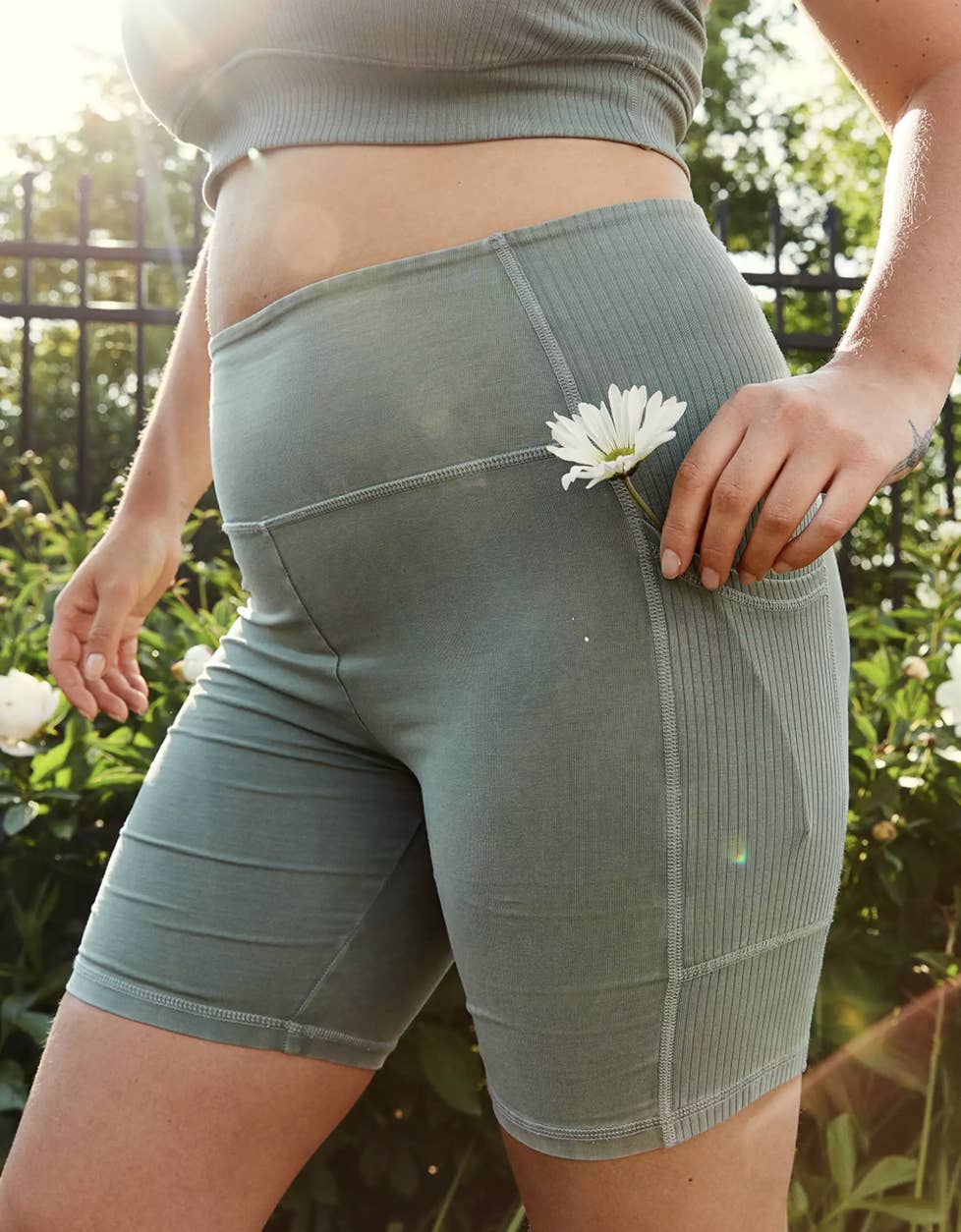Aerie leopard sales bike shorts