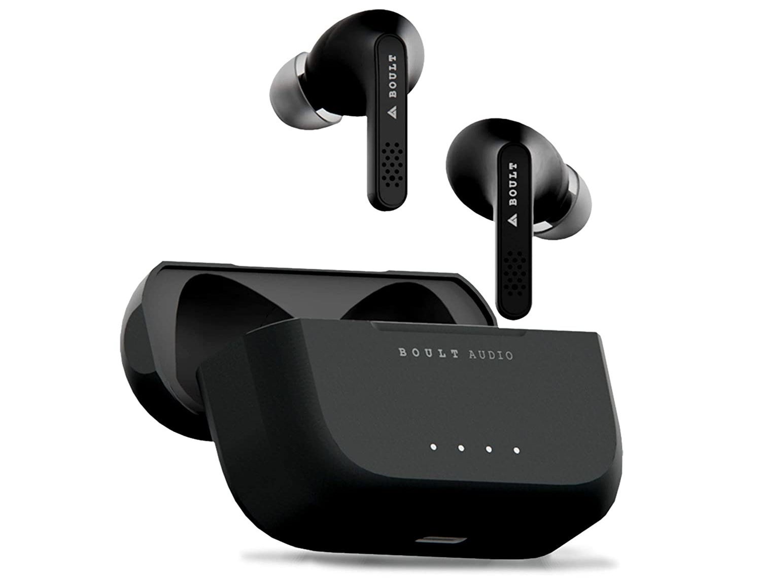 Boult Audio AirBass Propods in black.