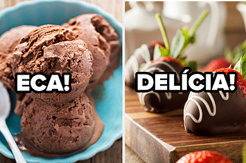 Diga “Eca” ou “Delícia” para estas guloseimas de chocolate, e nós revelaremos sua verdadeira idade interior