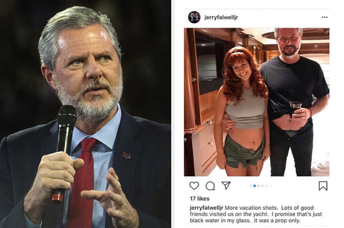 Jerry Falwell Jr. Is Stepping Back From Liberty University After A Photo Of  Him With His Pants Unzipped