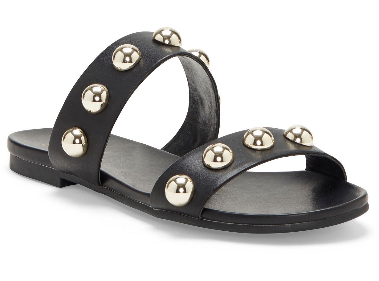 black strappy sandals 