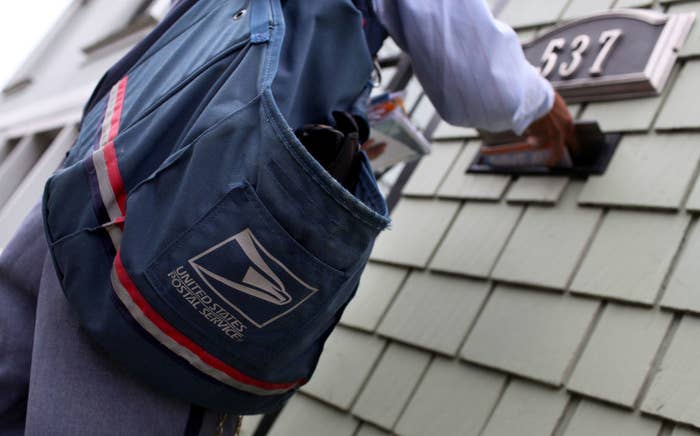 Mail carrier with bag