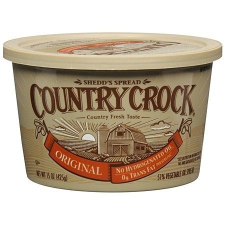 A container of Country Crock margarine