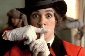 Brendon Urie in the I Write Sins Not Tragedies music video