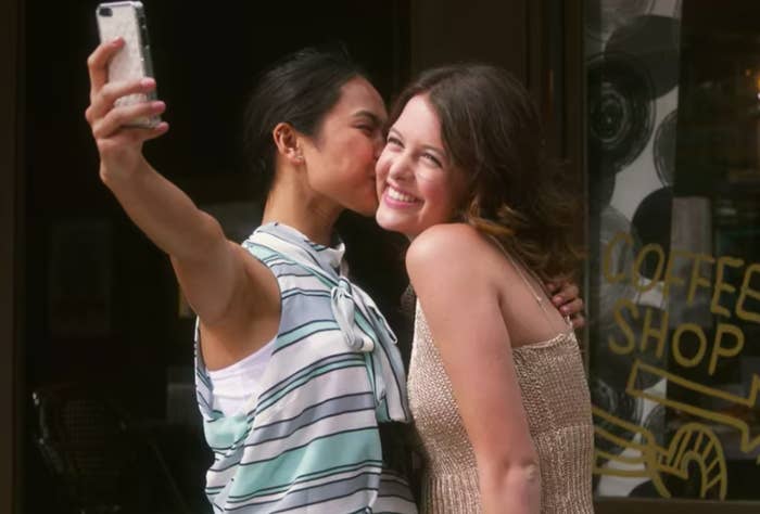 Frankie and Esme on "Degrassi: Next Class"