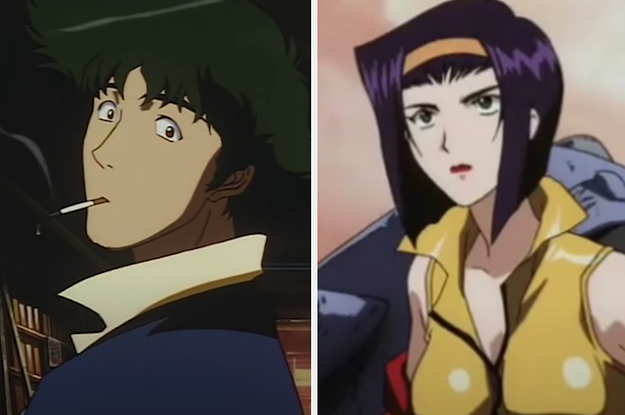 Spike Spiegel and Faye Valentine from