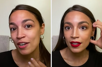 aoc red lipstick vogue