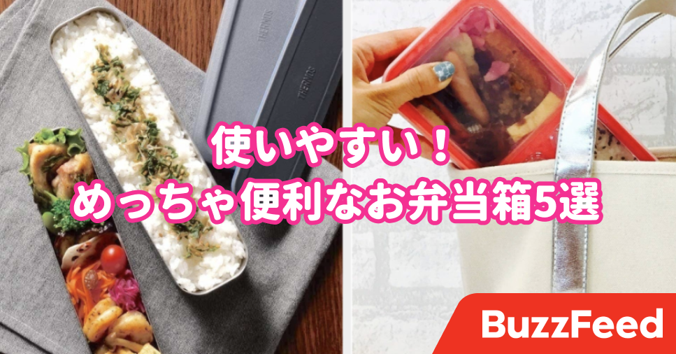 機能性スゴくない むっちゃ便利だな って思ったお弁当箱5選 機能性スゴくない むっちゃ便利だな って思ったお弁当箱5選