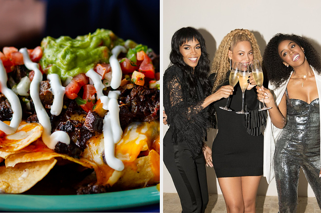 Nachos and Michelle, Beyonce, and Kelly Rowland.
