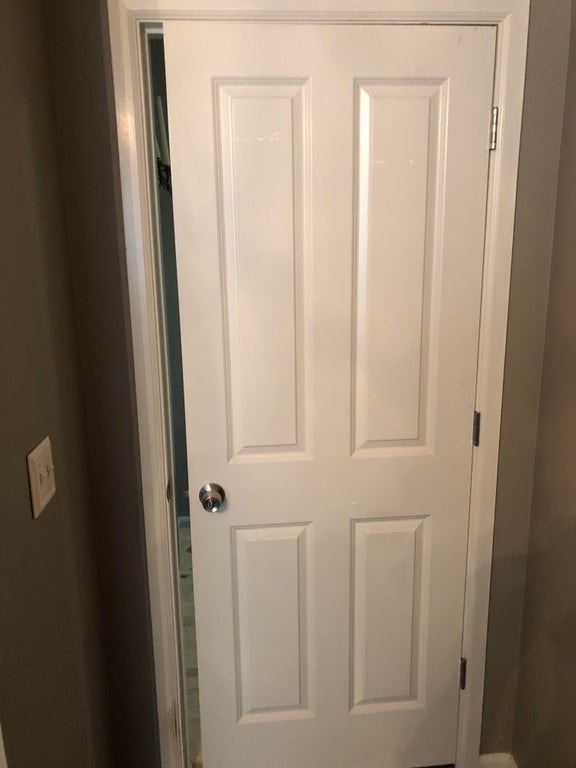 door that is too small for a frame