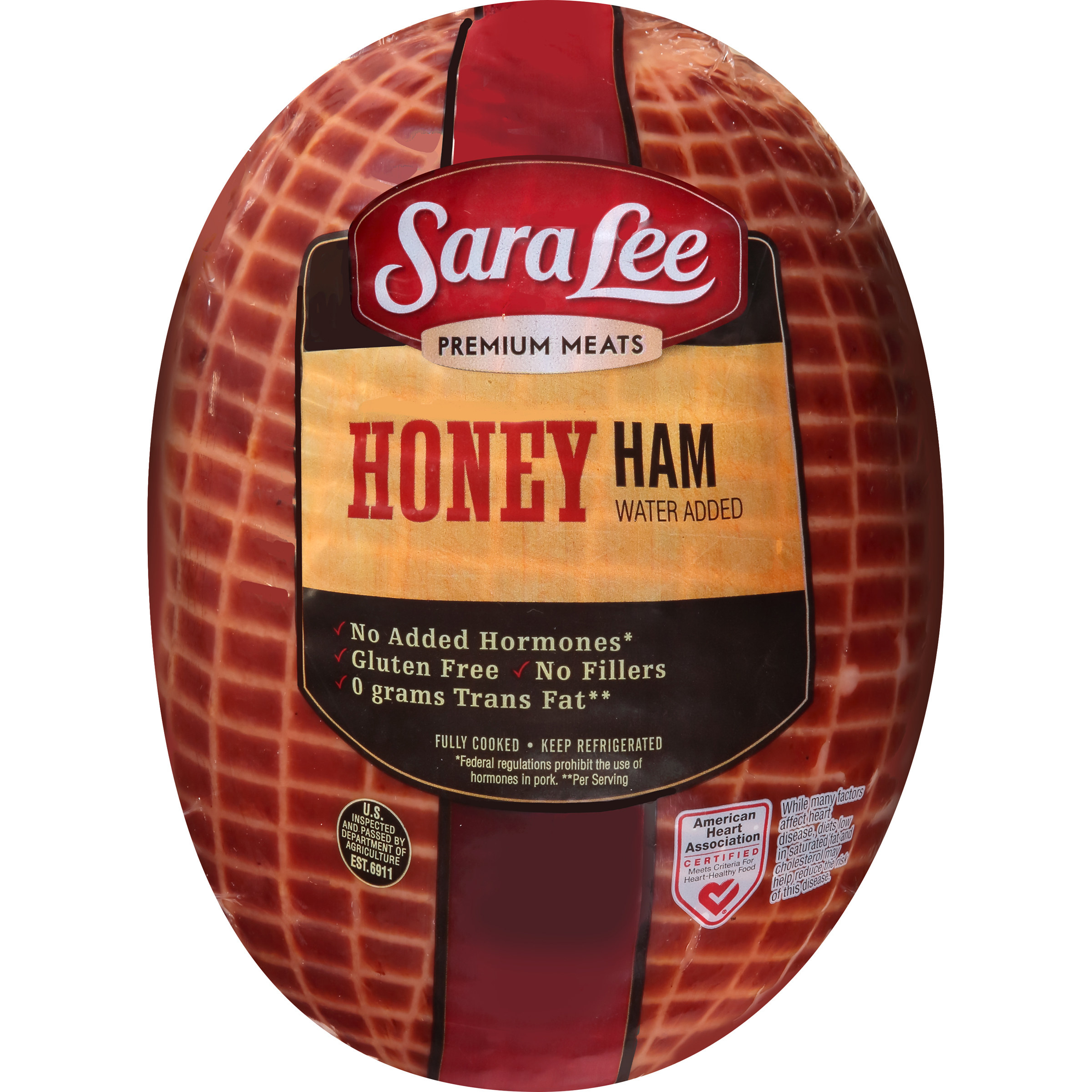 Round honey ham from Sara Lee