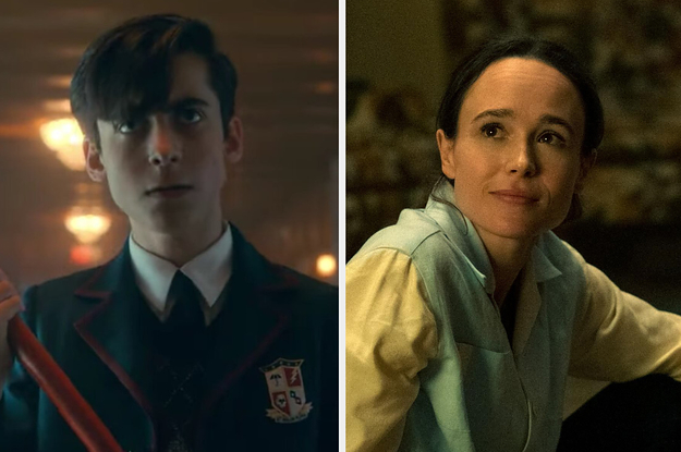 Images of both Five and Vanya Hargreeves