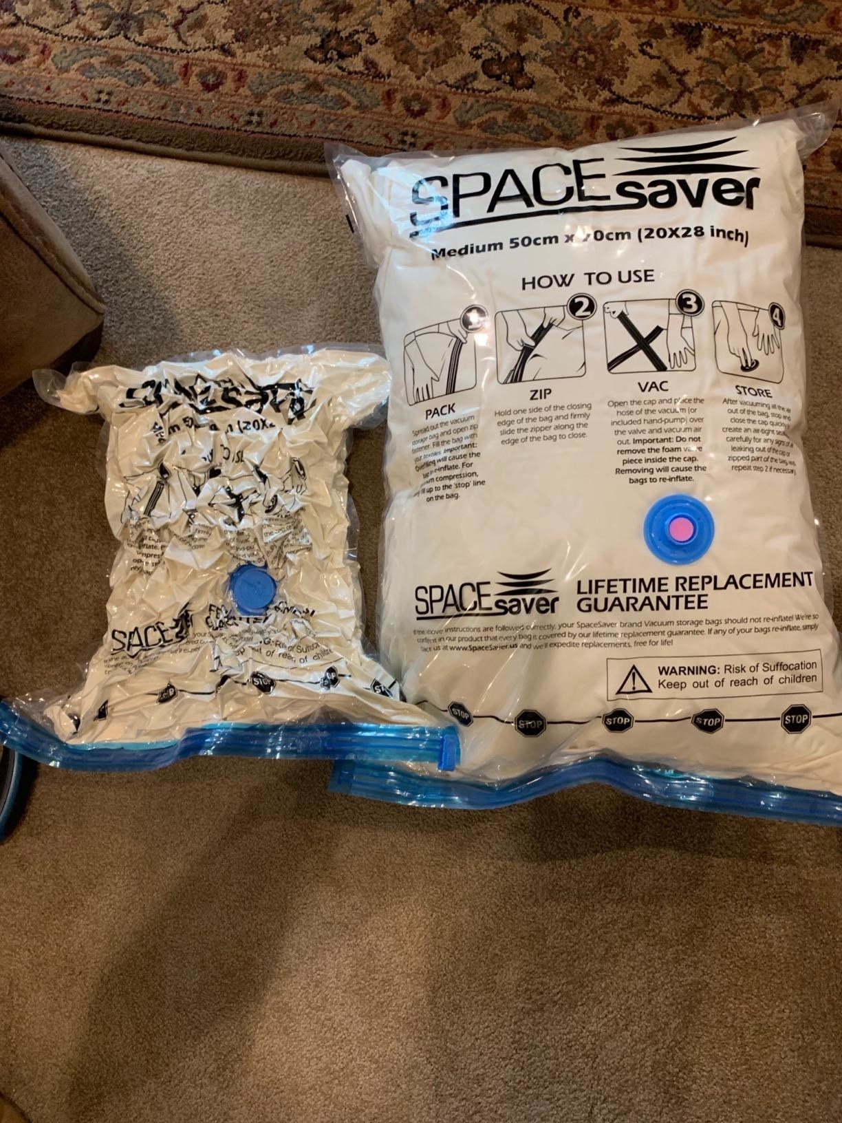 Our Review of the Spacesaver Vacuum-Seal Bags for Clothes