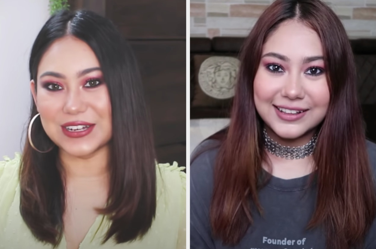 youtuber aditi shrestha poses for the camera