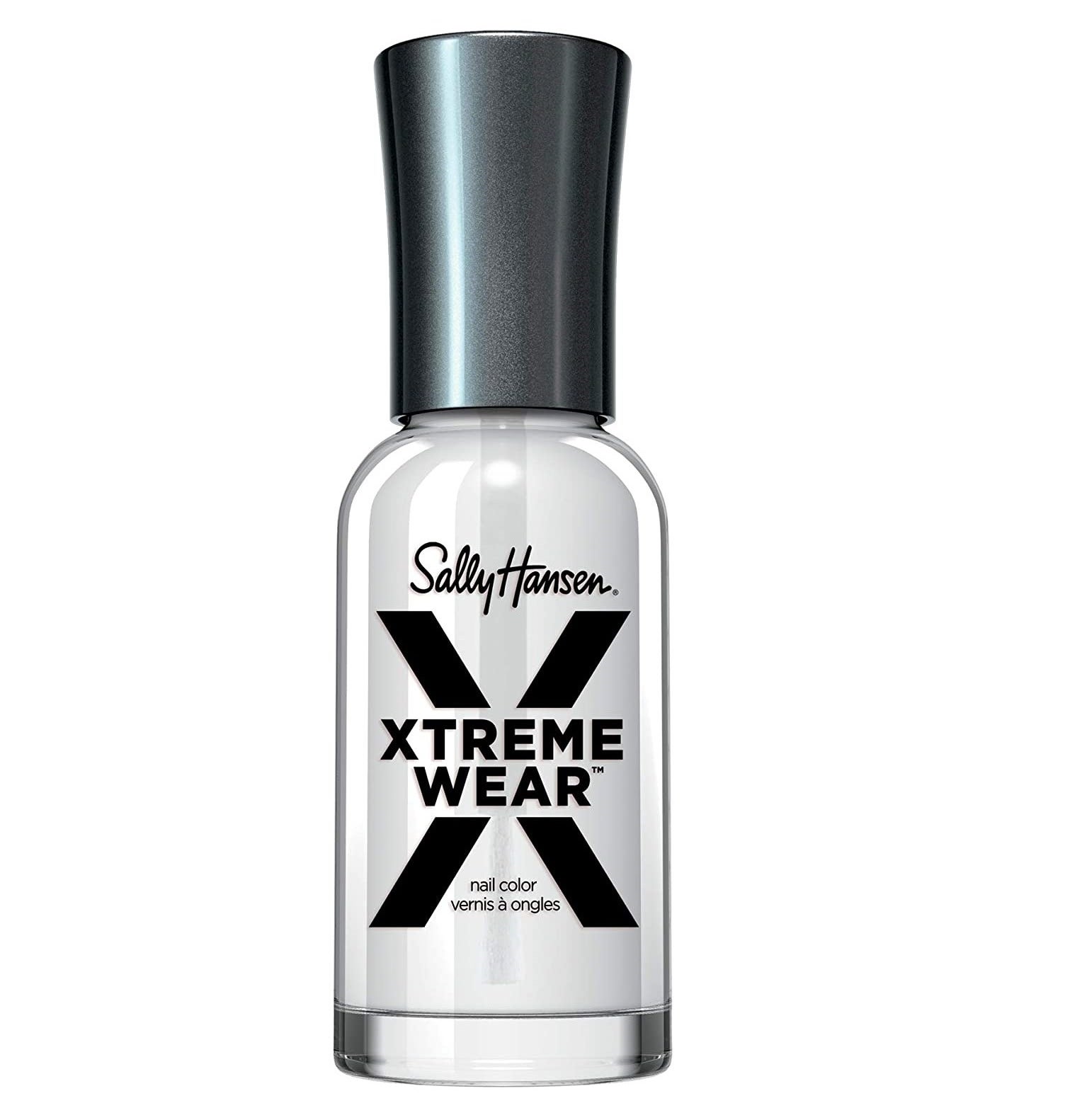 A bottle of clear nail polish