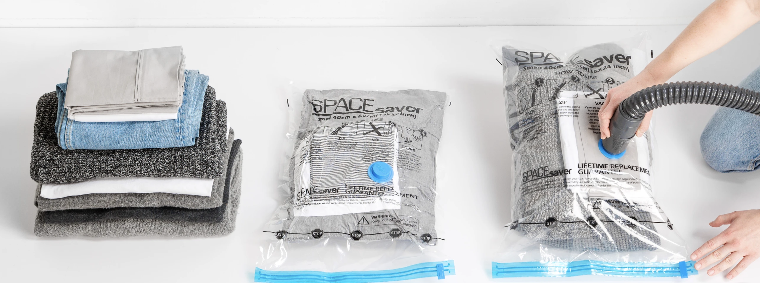 Ziploc Space Bags. Organize your life! 