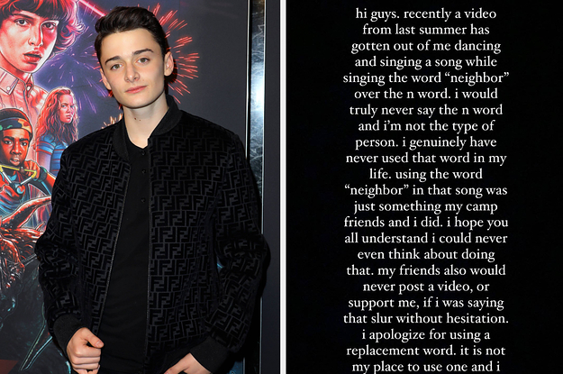 "Stranger Things" Star Noah Schnapp Responded After Being Accused Of Using The N-Word