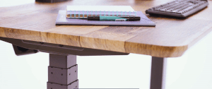 a gif of the desk slowly moving up