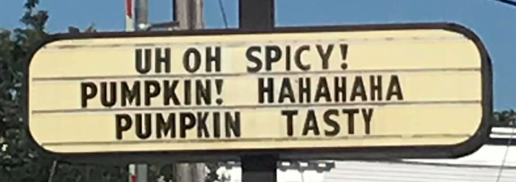 Uh Oh Spicy! Pumpkin! HAHAHAHAHA Pumpkin Tasty